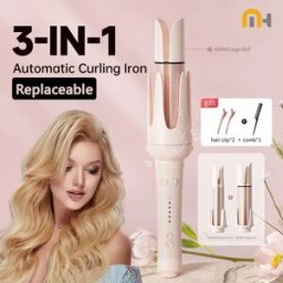 minhuang 32MM Arricciatore automatico per capelli Rullo ceramico rotante automatico per capelli 40mm Big waver Ferro arricciacapelli professionale Arricciatore a bacchetta Arricciacapelli regalo di San