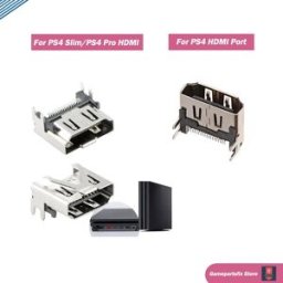 abay 5 pezzi porta HDMI per PS4 Slim PS4 Pro connettore interfaccia presa porta HDMI per parti di ricambio PS4 presa display porta jack HDMI