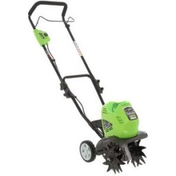 Greenworks G40TL - Motozappa a batteria con ruote - 40V 4Ah