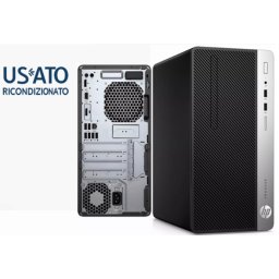 Pc rigenerato HP ProDesk 400 G5 Tower cpu Intel i5-8500 ram 16gb ssd 512gb Windows 11 Professional