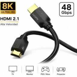 Other Cavo HDMI 2.1 8K 48Gbps 2m Ultra HD compatibile con Ps5 Ps4 Xbox TV Monitor Proiettore