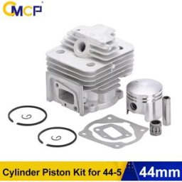 xcan Kit Cilindro e Pistone CMCP 44mm per Motore Decespugliatore 44-5 - Set Cilindro, Pistone, Fasce Elastiche e Guarnizioni