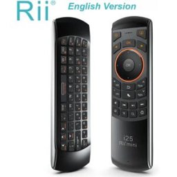 Rii I25 2.4G Mini tastiera wireless Air Mouse con telecomando IR per PC, tablet, Smart TV Box Android