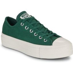 Converse Sneakers basse CHUCK TAYLOR ALL STAR LIFT PLATFORM COLORFUL SUEDE Verde 37 1/2