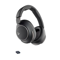 HP Poly Voyager Surround 80 UC USB-C Headset +USB-C/A Adapter Auricolare Wireless A Padiglione Musica/Giornaliera USB tipo-C Bluetooth Nero