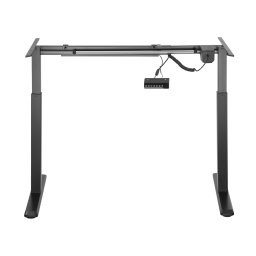 AISENS DF01B-079 struttura verticale per scrivania Elettrico 2 gamba/gambe Nero