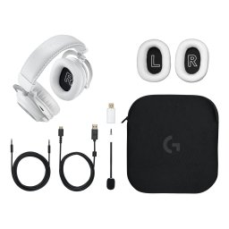 Logitech G 981-001269 cuffia e auricolare Wireless A Padiglione Gaming Bluetooth Bianco