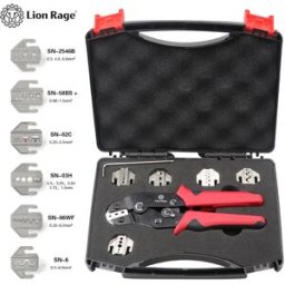 lion rage Pinza a crimpare 6 in 1 SN-58B Kit a 5 ganasce per 2.8 4.8 6.3 VH2.54 3.96 2510/tubo/terminali personalizzati strumenti di serraggio elettrico