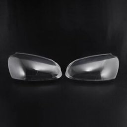 Samger Copertura Lente Faro Trasparente Guscio Paralume di Ricambio per Volkswagen Golf MK5 2005-2009 Ricambi Auto Faro Anteriore Sinistro e Destro