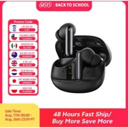 QCY Melobuds N50 ANC Auricolari wireless Bluetooth 5.4 Cancellazione attiva del rumore 6 microfoni Chiamata chiara Auricolari Connessione multipunto