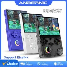 Anbernic RG40XXV Console di gioco portatile retrò Schermo IPS da 4 pollici Joystick RGB Lettore video E-book Supporta Streaming WIFI Uscita HDMI