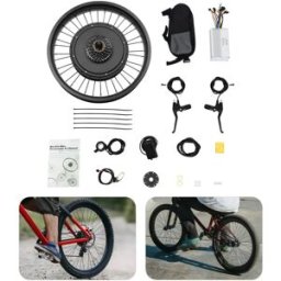 NONE Kit di conversione eBike 1000W, kit motore mozzo bici elettrica 20 pollici, motore mozzo ruota 48V 520rpm, kit di conversione bici elettrica brushless