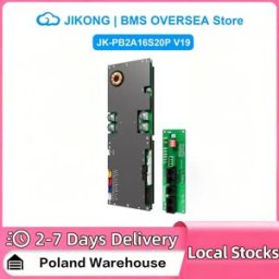 JIKONG Inverter JK BMS V19 JK-PB2A16S20P 200A Bilanciatore Attivo 2A per Batterie LiFePo4 Li-Ion LTO 16S 24V 48V 72V Energia Domestica BMS Ufficiale Jkbms JKBMS 8S 10S 12S 14S 16S Bilanciatore