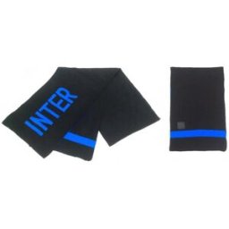 Imma Sciarpa Inter Jacquard Nero/Azzurro Uomo TU