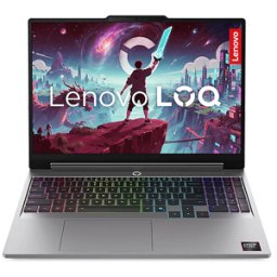 Lenovo LOQ 83TN009LIX Notebook Gaming, 15,3 ", processore AMD Ryzen 7 250, NVIDIA GeForce RTX™ 5060, RAM 16 GB, 512 GB SSD, Grey, Windows 11 Home