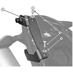 Givi Kit per montare i telaietti T681 senza l'attacco posteriore taglia uni