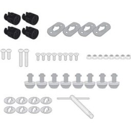 Kit Rapid Release Givi 08RKIT per Trasformare Telaietti Late taglia un