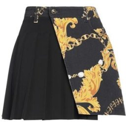 Versace Jeans Couture Gonna jeans Donna Nero 40/42/44