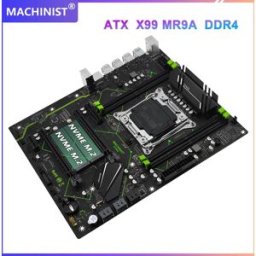 MACHINIST Scheda madre X99 MR9A ATX, supporto CPU Xeon E5 V3/V4 serie LGA 2011-3, RAM DDR4 a quattro canali, NVME M.2*2, USB3.0