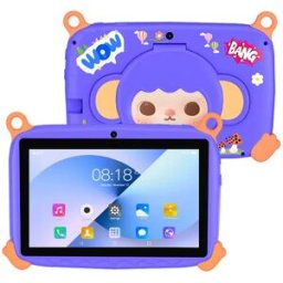 BDF Nuovo Tablet per Bambini da 7 Pollici 2026, Edizione Limitata, Design Scimmia Cartone Animato, con Sistema Android 13, Quad Core, 4GB+64GB ROM - Il Preferito dai Bambini
