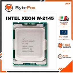 NONE Processore Intel Xeon W-2145 14nm 8 Core 16 Thread 3.7GHz 11MB 140W W 2145 CPU per Computer Server LGA2066