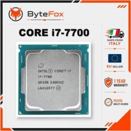 NONE Processore Intel Core i7-7700, 3.6 GHz Quad-Core, Otto Thread, 8M Cache, 65W, Socket LGA 1151