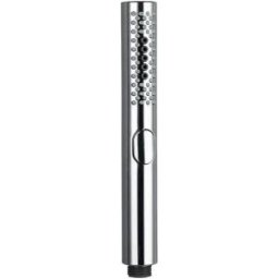COBBE Soffione doccia rotondo, 4 modalità, alta pressione, risparmio idrico, getti in silicone anti-calcare – Cromato