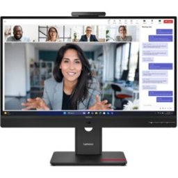 Lenovo Monitor 23,8 Led Ips 16:9 Fhd 6 Ms 250 Cdm, Webcam, Pivot, Vga/dp/hdmi, Multimediale, T24-4v