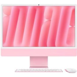 Imac 2024 24 Retina Display 4.5k All In One 23.5 Chip Apple M4 Cpu 8-Core Gpu 8 Core Ram 16gb Ssd 256gb Wi-Fi 6e-Gigabit Lan Italia Rosa