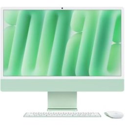 Imac 2024 24 Retina Display 4.5k All In One 23.5 Chip Apple M4 Cpu 8-Core Gpu 8 Core Ram 16gb Ssd 256gb Wi-Fi 6e-Gigabit Lan Italia Verde