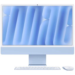 Apple iMac 24'', Chip M4, 10 CPU GPU, 16GB, 256GB Blu