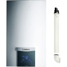 Vaillant 0010022446+106806 Scaldabagno A Gas Metano 17 Lt/min Scaldino A Camera Stagna Scaldacqua A Tiraggio Forzato - Turbomag Plus 175/1- 5 Rt + Kit Fumi Coassiale