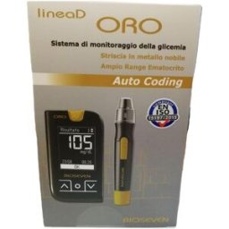 Bioseven Linea D'Oro Glucometro Kit