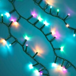 Dictrolux - Catena Luminosa Compact 1000 LED Multicolor Candy 20 metri