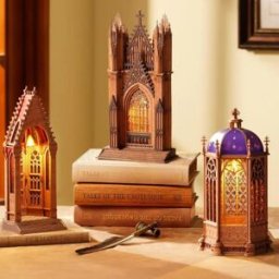 Robotime Puzzle 3D Cattedrale a Due Torri, Kit Modello in Legno con Luce Colorata, Cupola Stellata, Architettura Classica per Adulti