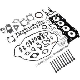 NONE Kit Guarnizione Testata + Bulloni AP01 per Mazda 3 6 CX5 2.2 D 2012-2018 SKYACTIV-D 8LK110271, 8LGR10271, 8LK110271B, 8LK210271, SH0110135, SH011271C, SH011271E, SH011271A, SH011271B