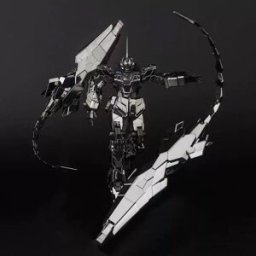 Bandai RX-0 Unicorn Gundam 03 Phenex Placcato in Titanio Scuro Scala 1/100 1/144 Kit Modello Action Figure con Telaio Psycho Completo