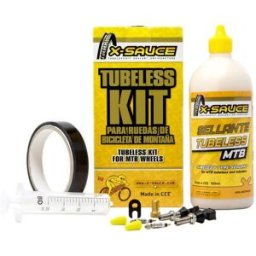 X-sauce Kit Di Riparazione Tubeless Mtb Presta 30 Mm Multicolor