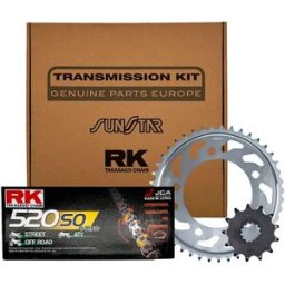 Rk Kit Di Trasmissione Kckt0012-so 520sunstar Silver 15t