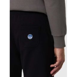 North Sails Pantaloni della tuta con patch con logo Black L