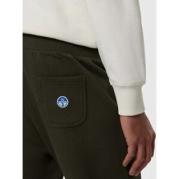 North Sails Pantaloni della tuta con patch con logo Forest night M