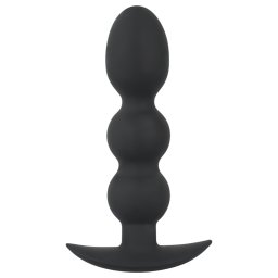 Black Velvets Heavy - plug anale a sfera da 145 g (nero)