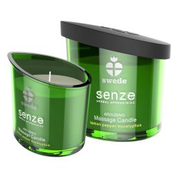Swede Senze - candela da massaggio - eucalipto limone - 50ml