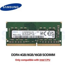 Samsung Memoria RAM DDR4 per Laptop 4GB 8GB 16GB 1.2V 3200MHz 2666MHz 2400MHz 2133MHz 260pin Sodimm per CPU Intel