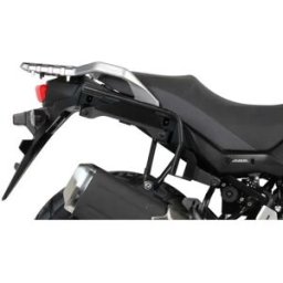 Shad Attacco Per Borse Laterali 3p System Suzuki V-strom 650 Black One Size