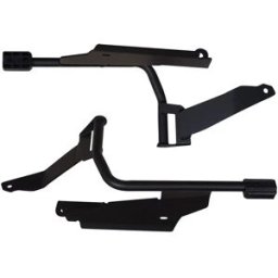 Shad Attacco Per Borse Laterali 3p System Kawasaki Z900rs/z900rs Cafe Black One Size