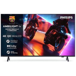 Philips Ambilight TV 55MLED920, 4K, QD MiniLED 139cm 55", Smart TV, Dolby Vision and Atmos, Titan OS