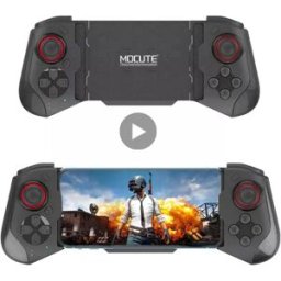 AyeBeau Gamepad per iPhone Android Cell Phone Control Controller Bluetooth Trigger Pubg Mobile Joystick Gaming Smartphone Mando Game Pad