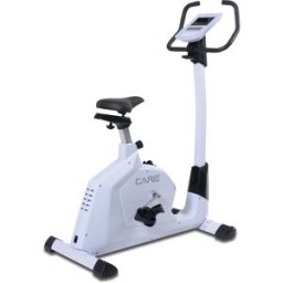 Identites Ergos 5 cyclette con 32 livelli di resistenza, 9 programmi, computer LCD, bianca, volano 9 kg