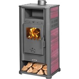 Blist STUFA A LEGNA AMBASADOR S 7,9 kW ROSSA